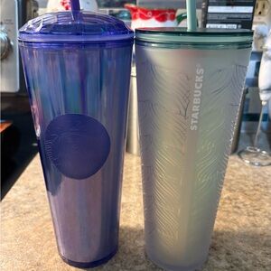 Starbucks tumblers